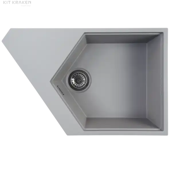 Мойка 775*500*210 Киткракен RIVER грей