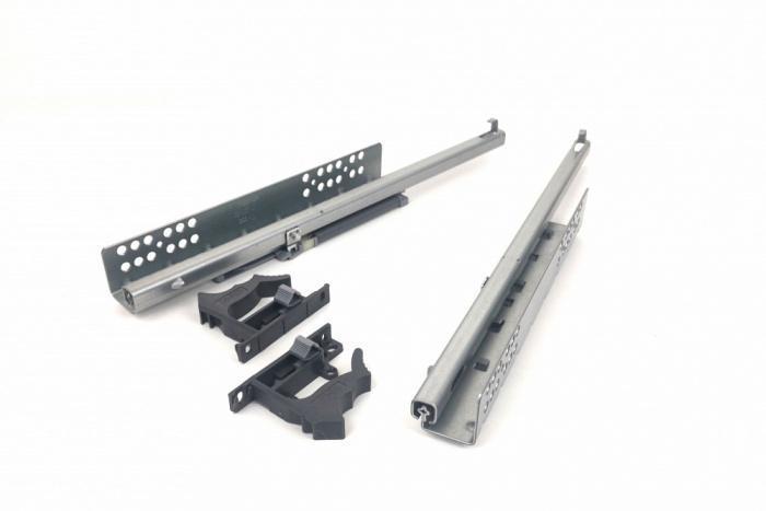 Направляющие скрытый монтаж, неполного выдвижения 350мм с доводчиком VDrive JET B621SE.350