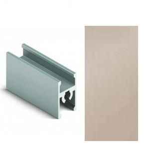 АЛ Капучино СОФТ ТАЧ/Кашемир Серый Рамка средняя п/винт 6м МП