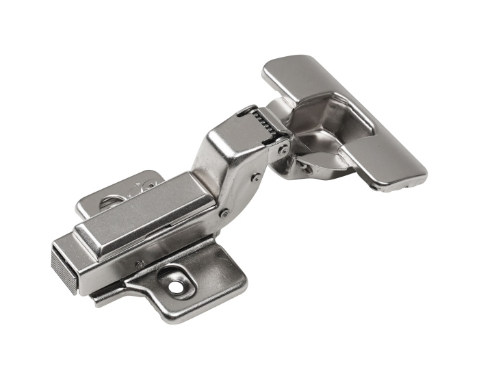 Петля вкладная с доводчиком 110* Clip-On 360C с планкой Н0 JET