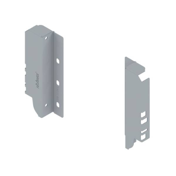 Крепление заднее TANDEMBOX L с 1 рел. серый левый Z30B000S.04 R9006 L BLUM