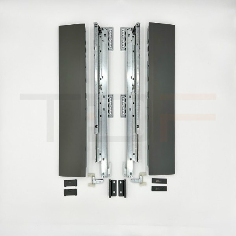 Направляющие MERIVOBOX BLUMOTION 500мм R+L (40кг) BLUM