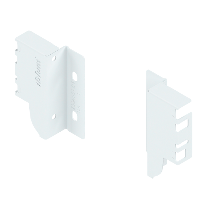 Держатель задней стенки из ДСП TANDEMBOX Н=84мм (М) левый+правый белый Z30M000S.04HO-R BLUM 