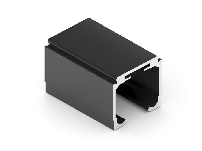 Направляющая верхняя 4в1черный матовый 5м ARISTO