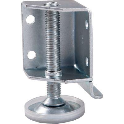 Опора угловая регулир. с поддерж боковины, подпятник М8, правая