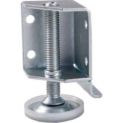 Опора угловая регулир. с поддерж боковины, подпятник М8, правая