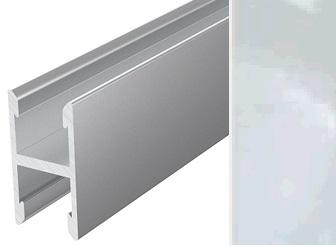 АЛ Белый глянец Рамка средняя без винта 6м МП