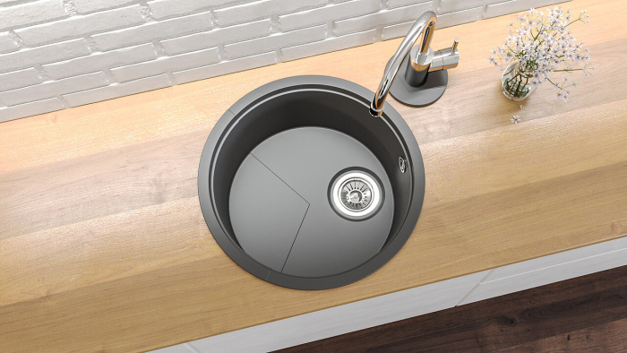 Мойка 510*510*210 Киткракен LAKE графит