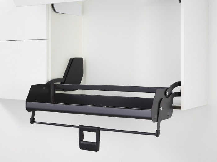 Полка выдвижная Ай мув 1 полка, 600мм, Комплект, АНТРАЦИТ, KESSEBOHMER