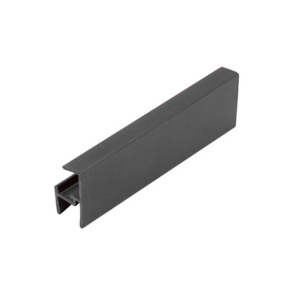 Угол для цоколя 90гр Антрацит Софт Тач Н150мм(пр-во Россия)