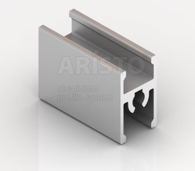 АЛ Матовое Серебро Рамка средняя анод, 5,4 м