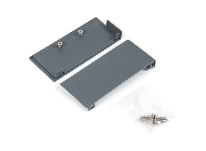 Держатель перед.стенки станд. ящика с прямыми боковинами, графит BOYARD