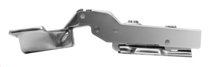 Петля полунакладная с доводчиком 105* Clip-on 301В с планкой Н0 BOYARD (100)