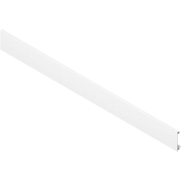 Передняя панель LEGRABOX, внутр.ящик и внутр.галерея с поперечным релингом ШК=1200мм белый шелк BLUM