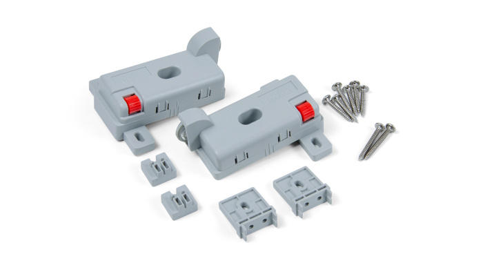 Стабилизатор для широких ящиков СТАРТ, серый BOYARD (50)