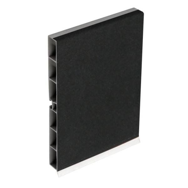 Цоколь Черный Матовый пластиковый h=150мм/4м