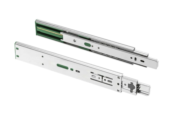 Шарик.направл.полн. выдв.45x400 с доводчиком, зеленые (аналог GTV)