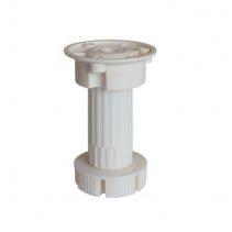 Опора кухонная регулируемая 100х130мм, белая, б/клипсы, планки и винта (БФ) (200шт)