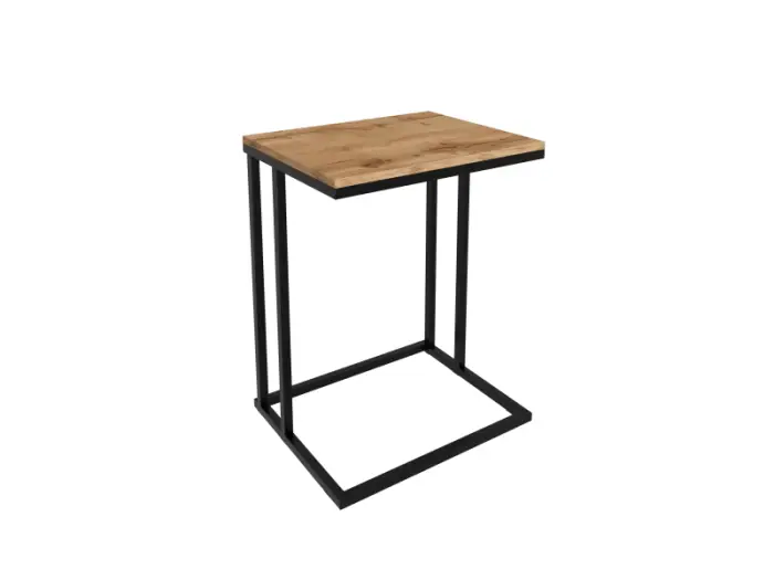 Каркас стола "ОДИН" H-650 мм черный в стиле Лофт , пр-во Россия