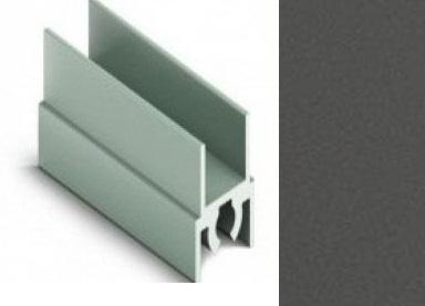 АЛ Графит матовый Рамка верхняя 6м 