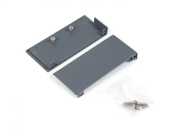 Держатель перед.стенки станд. ящика с прямыми боковинами, графит BOYARD