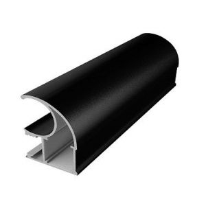 АЛ Черный матовый Ручка С 5,4м ТИП 5 (L.) (УП.-12ШТ) МП