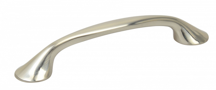 161NN Ручка-скоба мебельная 128 мм, брашированный никель JET