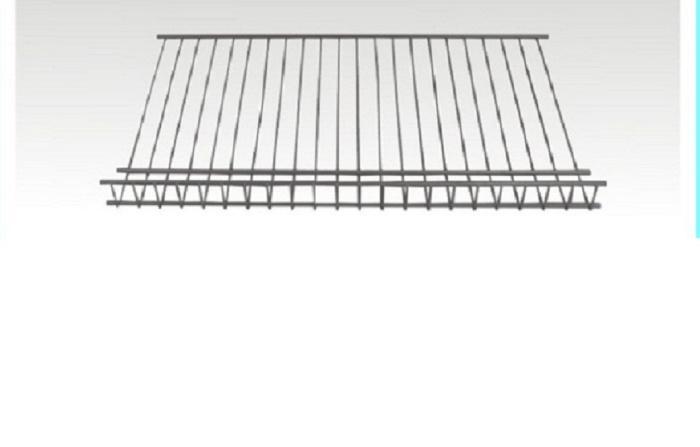 Полка сетчатая 400х3000 белая