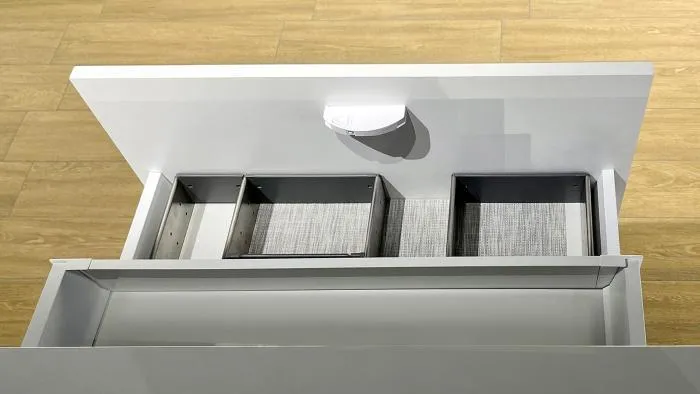 Держатель внутреннего выдвижного ящика СТАРТ, белый BOYARD