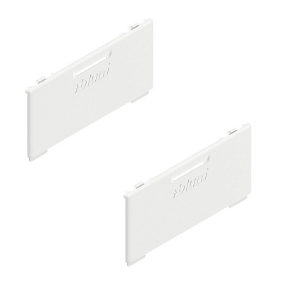 Заглушка внутренняя MERIVOBOX д/царги с логотипом ZA4.5400 белый шелк BLUM