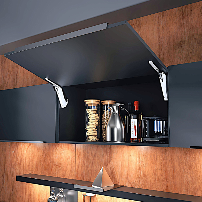 Мех-зм подъема FREE Space тип F Pto, белый/никель (H350-650) 4,7-12,3кг