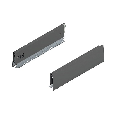 Царга М MERIVOBOX 500мм правая серый орион высота 83мм (заглушку выписывать отдельно) 470M5002S BLUM