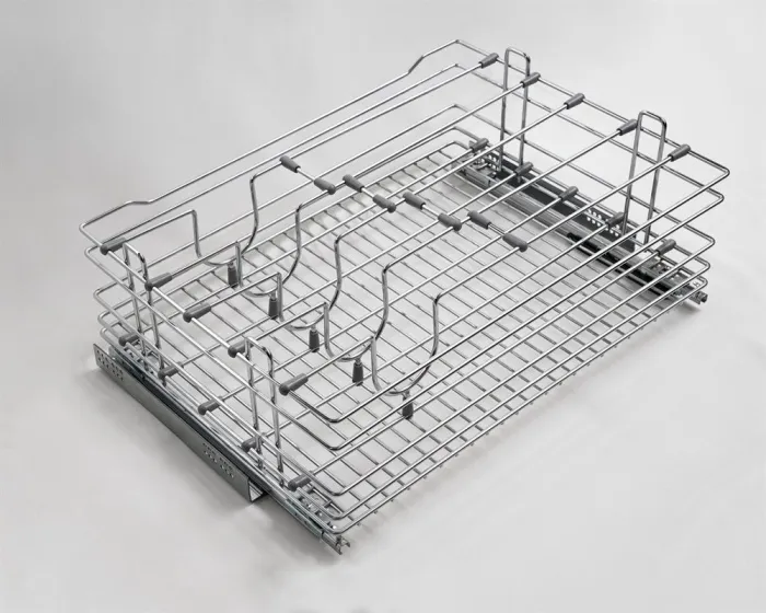 Корзина 600 д/хранения сковородок и крышек напр. Boyard с дов, хром