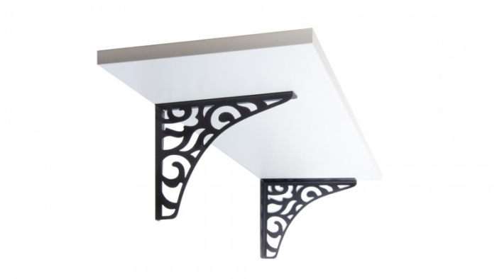 Полкодержатель 300BL черный BOYARD (12)