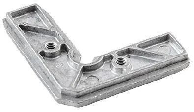 Крепежный уголок с винтами к профилю узкому F-3-02 с винтами Premial