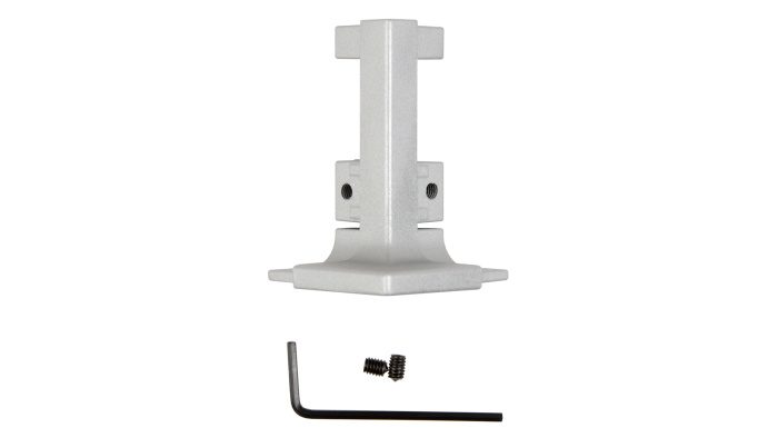 Уголок внешний 90* для L-образного GOLA профиля, Матовое серебро BOYARD