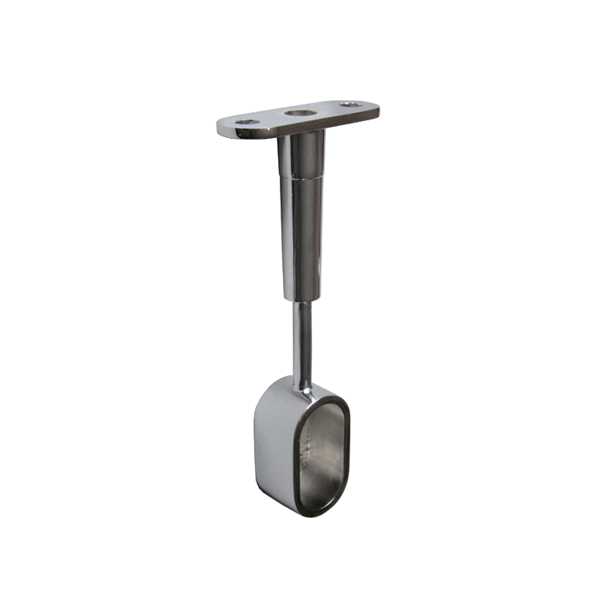 Штангодержатель D=30 для овальной трубы регулир, торцевой