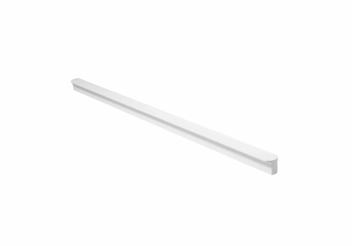 717 Ручка-накладная мебельная 1000 мм, матовый белый, soft-touch JET