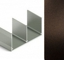 АЛ Матовая бронза Верхняя направляющая 6м МП