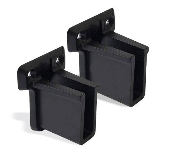 Карман сетчатой полки черный