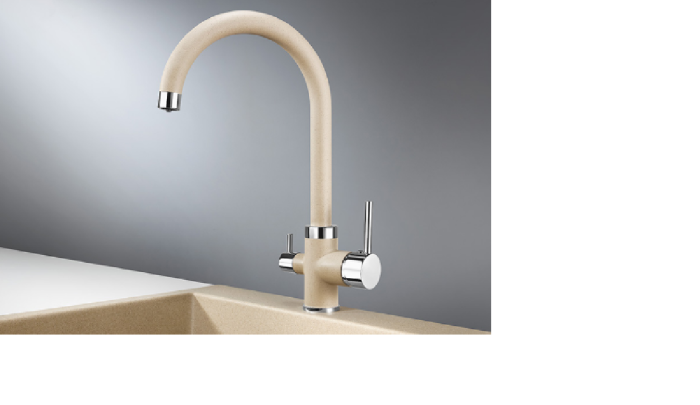 Смеситель для кухни Granula 2168 песок