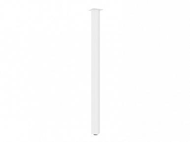 Опора 720мм,D=50мм квадратная, белая регулируемая пр-во Россия