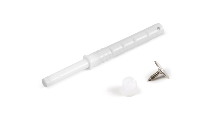 Амортизатор фасада AMF15/W, Push-to-open скрытое крепл (100шт) BOYARD