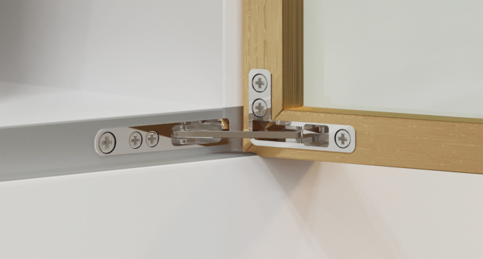 Комплект фурнитуры для рамочных фасадов системы Con Bisagras Premial