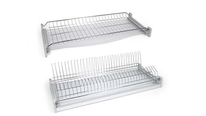 Посудосушитель 2-ур. база 900мм SU08, хром STUDIO BOYARD