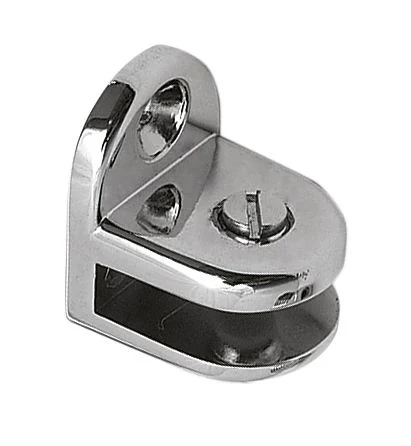 Полкодержатель для стекла HS0006 хром (с зажимом) GTV (50)