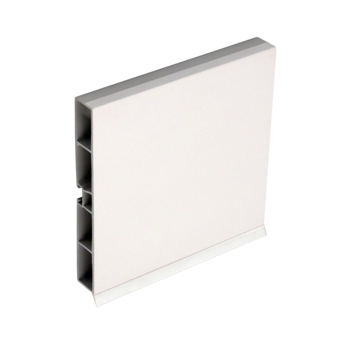 Цоколь Белый Матовый пластиковый h=100мм/4м