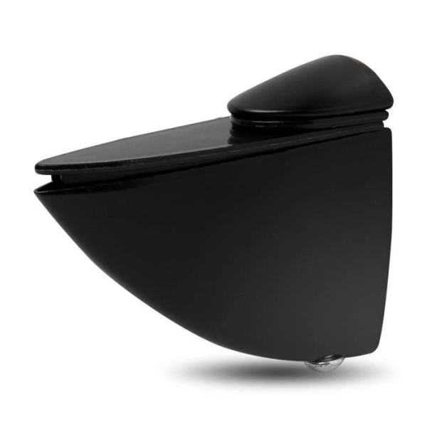 Полкодержатель 304 большой декорат, черный CAIMAN JET