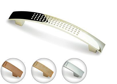 Ручка-скоба Пластик С6 96мм, хром (уп.-600 шт.)