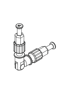 Шток эксцентрика угловой двусторонний J6-8 Jinio ТАРГЕТ (100шт уп.)